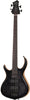 Marcus Miller M7 Swamp Ash-4 LH Transparent Schwarz EN