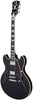 D'Angelico Premier DC Schwarzflock