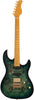 Larry Carlton S10 HSS Transparent Grün DC MN