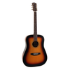 Freshman Folk-Gitarre SONGDTSB Dreadnought Sunburst