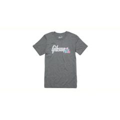 Gibson Floral Logo Tee MD